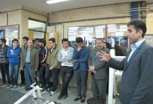 گزارش تصویری بازدید دانش آموزان پسر سال چهارم دوره دوم دبیرستان، از دانشگاه صنعتی شاهرود